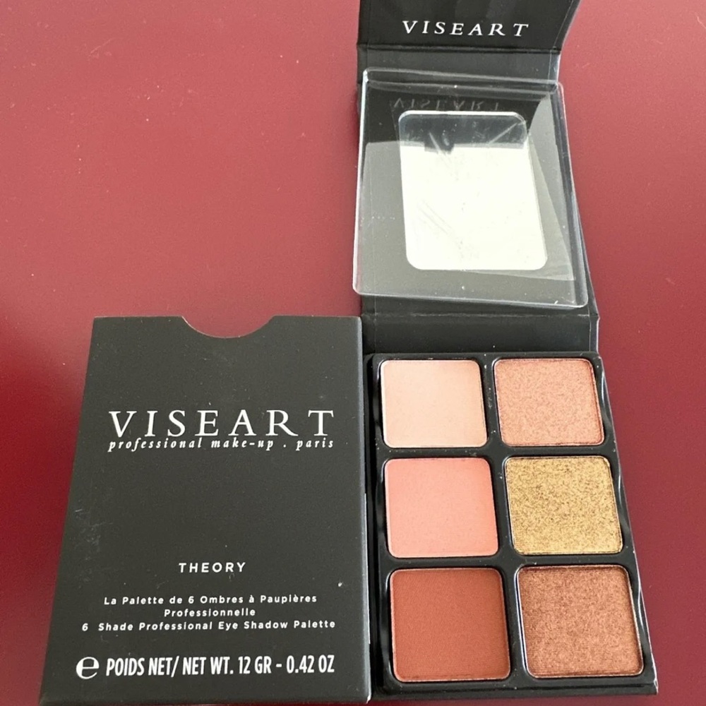 Viseart Theory Eyeshadow Palette VII Siren Warm 0.42 oz / 12g Full Size